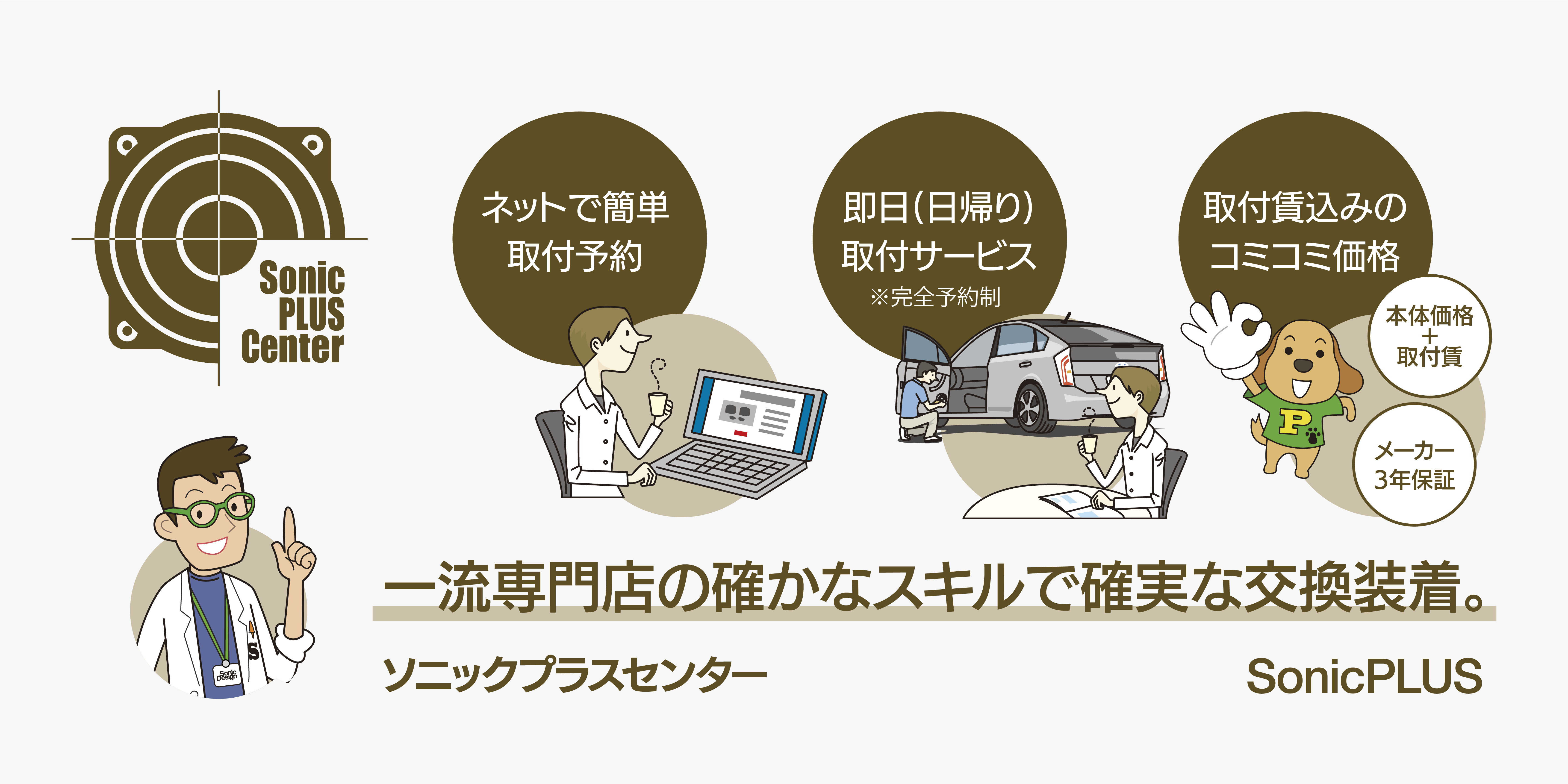 ソニックプラスセンターご案内